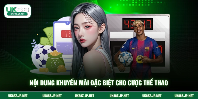 Nội dung khuyến mãi đặc biệt cho cược thể thao