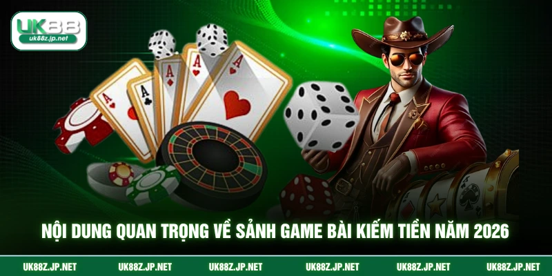 Nội dung quan trọng về sảnh game bài kiếm tiền năm 2026